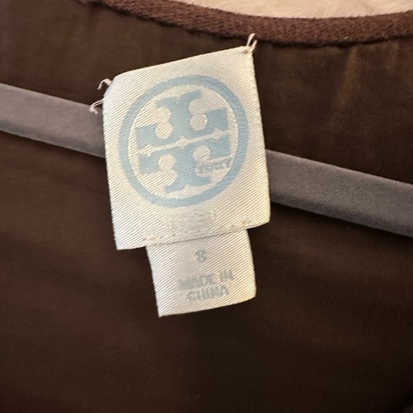 Tory Burch Chocolate Brown Sequin Tank Top size 8 - Picture 2 of 2